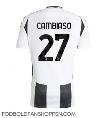 Juventus Andrea Cambiaso #27 Hjemmebanetrøje 2024-25 Kortærmet